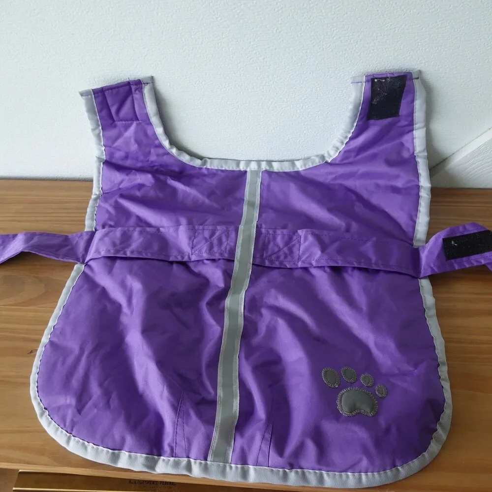 Purple Zack & Zoey Reversible Nor’easter Blanket Coat Jacket Size M